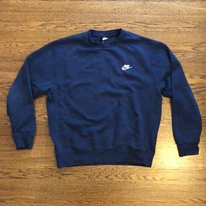Navy Blue Nike Crewneck Sweater